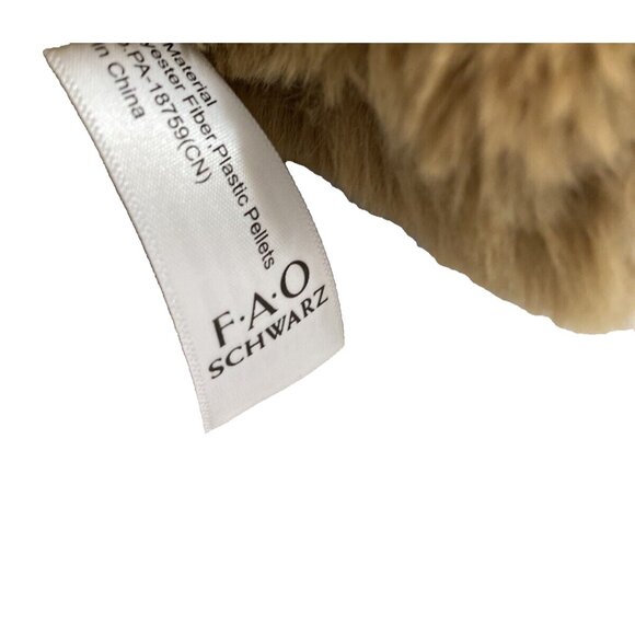 FAO Schwarz Giraffe Plush and Sloth Plush Adopt A Pet Plush Stuffed Toy 13" - Picture 7 of 13